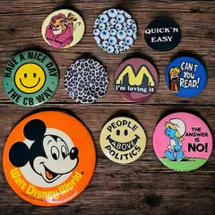 ヴィンテージバッジコレクション ヴィンテージ 缶バッジ ビンテージ 缶バッチ 1950's 60's 70's