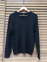 J.Crew(J.クルー) メンズ Vネックカシミア 100 ニット セーター M サイズ