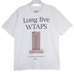 WTAPS ダブルタップス 20SS MONOLITH TEE 201PCDT-ST14S モノリス ショートスリーブ コットン Tシャツ ホワイト クルーネック カットソー 半袖 サイズ02(M) julz