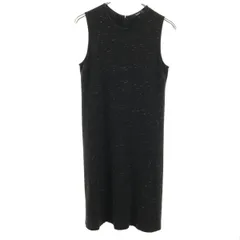 theory セオリー ノースリーブ ワンピース S ブラック レディース 古着