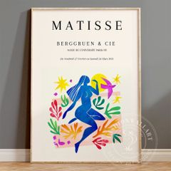 アートポスター マティス 切り絵風 モダンアート 北欧風 壁飾り インテリア