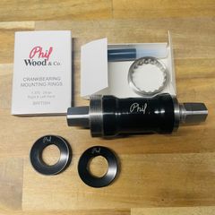 Phil Wood philwood スクエアテーパーBB 113mm jis PHIL WOOD Square Taper BB