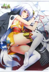 【中古】タペストリー 酒井忠 描き下ろしB2タペストリー 「PS4/PS Vitaソフト 戦御村正DX -紅蓮の血統- 豪華限定版」 ソフマップ購入特典