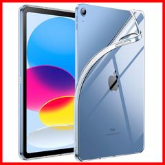 iPad（A16）ケース 第11/10世代（2025/2022モデル）用ソフトTPU JEDirect 透明 スリム 耐衝撃 タブレットカバー (クリア)