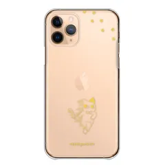 iPhone15ProMax ケース カバー iPhone15 プロマックス スマホケース ハードケース 落書き 猫 ねこ ネコ 肉球 シンプル くイラスト おしゃれ 大人 透明 クリア カラー09