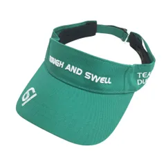ラフ＆スウェル　ゴルフ　バイザー　グリーン　フリーサイズ　ユニセックス　新品 rough&swell ラフアンドスウェル RED IRON SUN VISOR バイザー