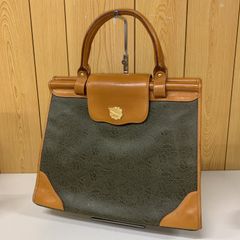 A.D.M.J トートバッグ ワッペン レザー 王冠 ライン - メルカリ
