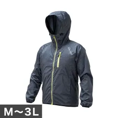 BKT1021038 ウィンドブレーカー 撥水 防水 防寒 合羽 カッパ アウター 耐久撥水ストレッチウインドブレーカー クレイチャコール メンズ レディース 男女兼用 おしゃれ カッパ 大きいサイズ M L LL ３L O XO グレー