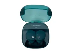 audio-technica (オーディオテクニカ) SOLID BASS スタジオ ベース ワイヤレスイヤホン ノイズキャンセリング ATH-CKS50TW2 グリーン 家電/009