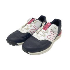 New Balance ゴルフシューズ ネイビー/ホワイト/レッド26.5cm - メルカリ