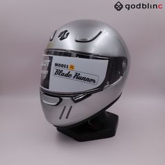ZEALOT　ブレードランナー　SOLID SILVER　XXLサイズ　BRJ0013　フルフェイスヘルメット