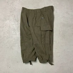 70年代 ドイツ軍 ヘビーウール クロップド カーゴパンツ メンズW33相当 【SS2506】