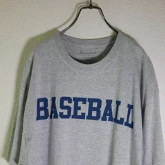 Champion×BASEBALL SUMMER GRAYカラー Tシャツ‐L