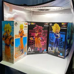 未開封　一番くじ　ドラゴンボールVSオムニバスCROSS　3点セット　A賞　超サイヤ人4孫悟空MASTERLISE　B賞　超サイヤ人3ベジータ　MASTERLISE　C賞　超サイヤ人孫悟空　MASTERLISE　フィギュア　バンダイ　バンダイナムコ