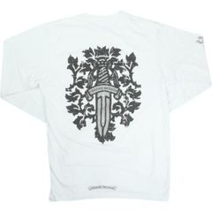Size【S】 CHROME HEARTS クロム・ハーツ VINE DAGGER L/S Tee WHITE ロンT オールド 白 【中古品-良い】 20822281