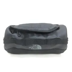 Q■美品■ノースフェイス/THE NORTH FACEベースキャンプ トラベル キャニスターポーチ BASE CAMP TRAVEL CANISTER■黒BAG/3【中古】