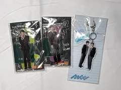 【212960】 恋の病と野郎組2HiHi Jets 作間龍斗＆ 岩崎大昇& 消えた初恋 グッズ 道枝駿佑 目黒蓮 アクスタ　キーホルダー