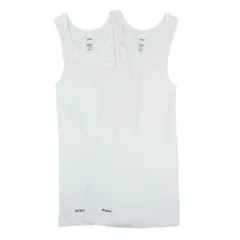 WTAPS ダブルタップス 202MYDT-UWM02 WTAPS タンクトップ 2枚セット ホワイト系 L【中古】のサムネイル
