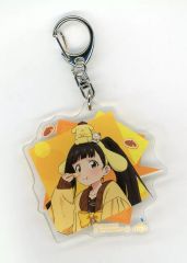 [중고] 열쇠 고리 온수 카키 × 폼 폼 푸딩 [패 히로인이 너무 많다! × 산리오 캐릭터즈 아크릴 열쇠 고리]