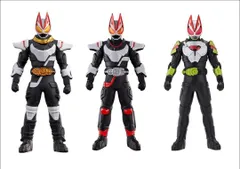 ライダーヒーローシリーズ★仮面ライダーギーツ★ソフビフィギュア★3種類★新品