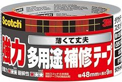 3M スコッチ強力多用途補修テープポリエステルメッシュ DUCT-09