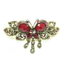 ヘアアクセサリー　バタフライバレッタ