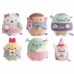 San-X すみっコぐらし「スプーキーハロウィン/てのりぬいぐるみ(6個セット)(MV28101)」