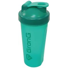 プロテインシェイカー 600ml シェイカー プロテイン シェーカー シェイカーボトル グリーン GronG（グロング）