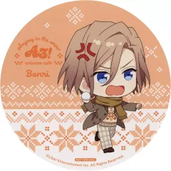 【中古】コースター 摂津万里 コースター 「A3!(エースリー)×animatecafe 第10弾」 メニュー注文特典
