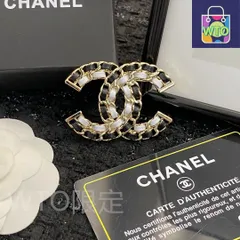 【今日特価】Chanel シャネル ヒットモデル ブローチ