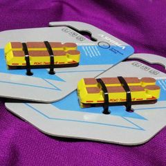 アシマASHIMA製カーボンリム用ブレーキパッド２ペア（シマノ対応）