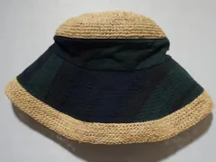 ファミリア familiar アウトレット 子供服 女の子 55cm ぼうし 帽子 ナチュラル 素材 ベージュ 緑 春 夏 ★3 ガールズ 女児 キッズ 【中古】 ユーズド リサイクル こども