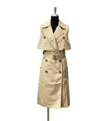 バーバリー ノースリーブ トレンチコート レディース SIZE 36 (XS) BURBERRY