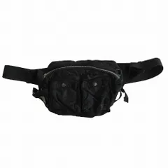 PORTER  TANKER WAIST BAG ポーター タンカー ナイロン ウエストバッグ 2WAY ブラック 622-78302 メンズ レディース