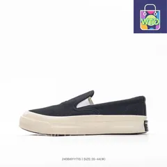 【今日特価】Converse Deck Star Slip On "67" Black/White 日版限定 ロートップ キャンバス レジャー スニーカー！送料無料！在庫限定のお得な価格です！