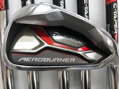 【最短翌日発送】AERO BURNER | S | KBS C-TAPER 90 | 中古 | アイアンセット | テーラーメイド