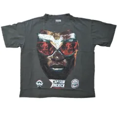 キャプテンアメリカ　Tシャツ　XL　グレー　マーベル　marvel　新品 *