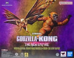 [중고] 피겨 SHMonsterArts SUKO & MOTHRA (2024) [고질라 × 콩 새로운 제국]