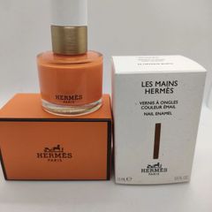 新品未使用 HERMES レ マン 33番 ネイルカラー  オランジュ・ボワット
