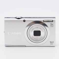 Canon キヤノン PowerShot A2400IS シルバー PSA2400IS(SL) - カメラ