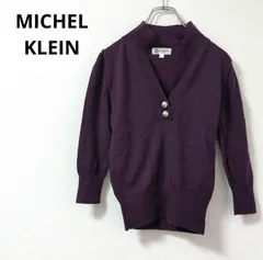 Luna’s clothea MICHEL KLEIN ミシェルクラン【38】ニット セーター 毛100%