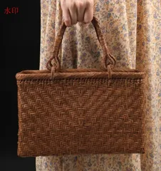 秋田県　山葡萄　蔓　小物入れ　品番265 秋田県山葡萄蔓小物入れ品番265