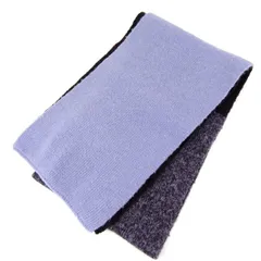 Rigaudy マフラー ストール カラーブロック ブランド レディース パープル muffler 【中古】