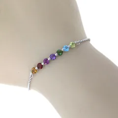 ⭐︎【高級】 トルマリン バングル k18 21.75ct - バングル・リストバンド