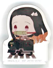 【中古】アクリルスタンド・アクリルパネル 竈門禰豆子 アクリッツマスコット～無限列車ver.～ 「一番くじ 鬼滅の刃 ～心を燃やせ～」 E賞