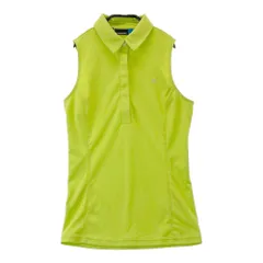 サイズ：XS J.LINDEBERG ジェイリンドバーグ  ノースリーブポロシャツ  グリーン系 [240101449365] ゴルフウェア レディース ストスト