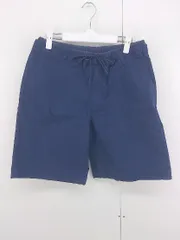 ◇ SENSE OF PLACE URBAN RESEARCH ウエストゴム ショート ハーフ パンツ サイズM ネイビー系 レディース P  【1307040013410】のサムネイル