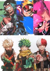 【中古】ポスター B3両面BIGポスター(八つ折) 集合 「ヴィジランテ-僕のヒーローアカデミアILLEGALS-/僕のヒーローアカデミア」 最強ジャンプ 2025年6月号付録