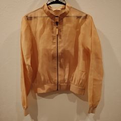 SLY  ピンク　シースルー　ブルゾン　ジャケット