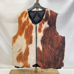 01w-3968 ステューシー STUSSY  リバーシブル キルティングベスト サイズL  中国製 メンズ   ダウンベスト  ナイロン  【中古品】